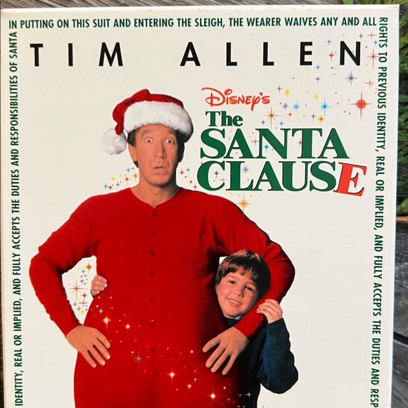 VINTAGE Christmas VHS The Santa Clause Disney with Tim Allen 1990’s Holidays - Picture 13 of 13